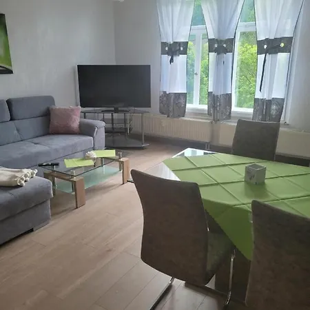 Ferienwohnung Rote-Villa 2 Marienberg Buitenkant foto